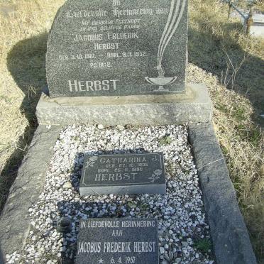 HERBST Jacobus Frederik 1910-1952 &amp; Catharina J. 1905-1990 :: HERBST Jacobus Frederik 1967-2002