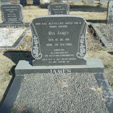 JAMES Ria 1911-1995