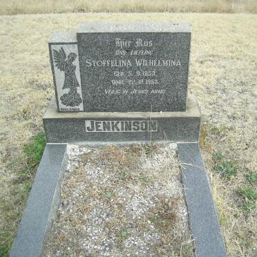 JENKINSON Stoffelina Wilhelmina 1953-1953