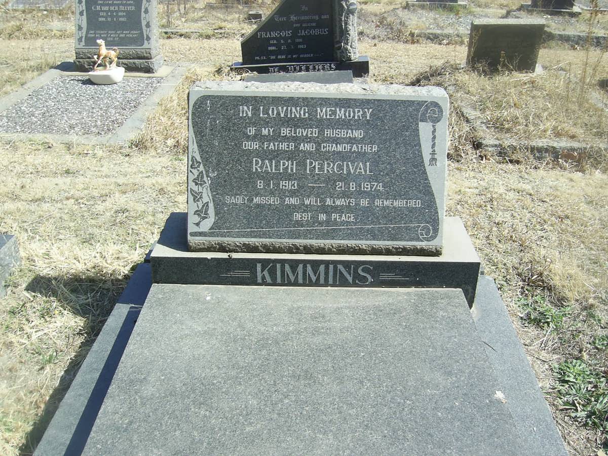 KIMMINS Ralph Percival 1913-1974