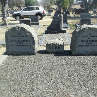 KERR Colin Bright 1869-1943 &amp; Jessie Elizabeth TIMARU 1877-1967