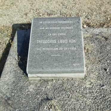 KOK Theodorus Louis -1958