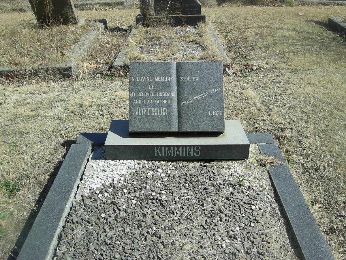 KIMMINS Arthur 1941-1976