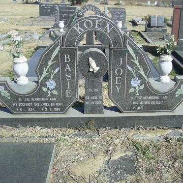 KOEN Basie 1934-1988 &amp; Joey 1935-