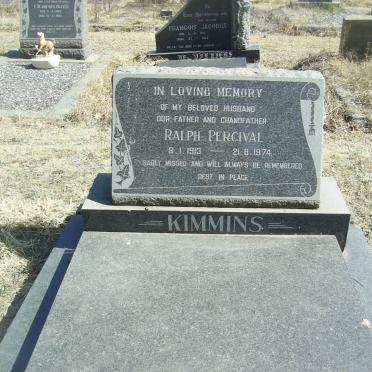 KIMMINS Ralph Percival 1913-1974