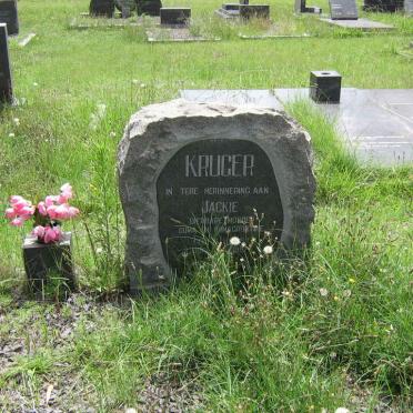 KRUGER Jan 1903-1972 &amp; Jackie 1903-1987