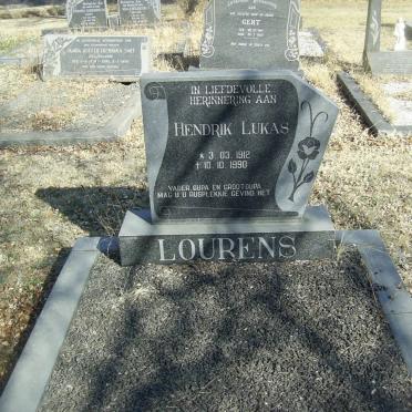 LOURENS Hendrik Lukas 1912-1990