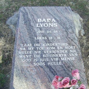 LYONS Baby 2001-2001