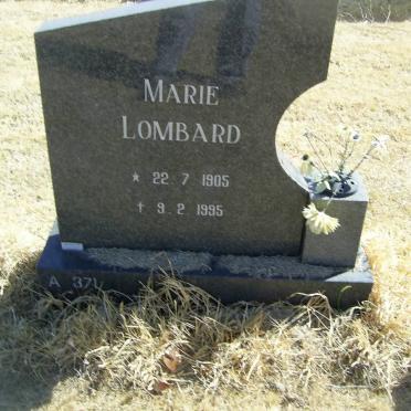 LOMBARD Marie 1905-1995