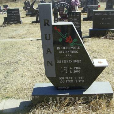 LUDICK Ruan 1984-2002