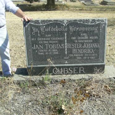 LOUBSER Jan Tobias 1864-1960 &amp; Hester Johanna Hendrika KRIEGLER 1877-1967