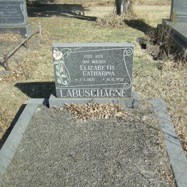 LABUSCHAGNE Elizabeth Catharina 1900-1959