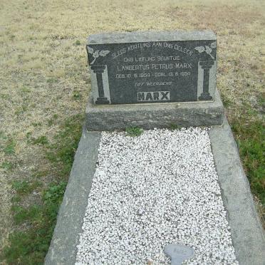 MARX Lambertus Petrus 1954-1954