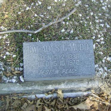 MUDD Gwladys G. 1898-1978