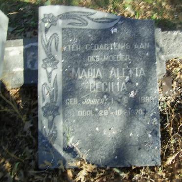 MÜLLER Johannes Petrus 1874-1966 &amp; Maria Aletta Cecilia JOUBERT 1889-1970