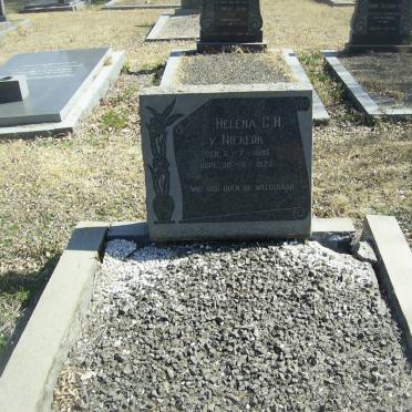 NIEKERK Helena C.H., van 1895-1972