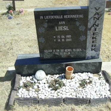 NIEKERK Liesl, van 1985-2003