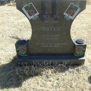 NORDEJE Willem 1916-1992