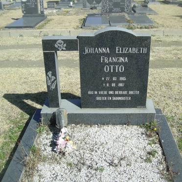 OTTO Johanna Elizabeth Francina 1965-1987