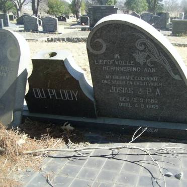 PLOOY Josias J.P.A., du 1886-1969