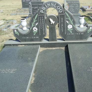 PRINSLOO Charel Francois 1931-1989 &amp; Shirley 1935-1995