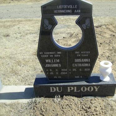 PLOOY Willem Johannes, du 1934-2004 &amp; Susanna Catharina 1939-