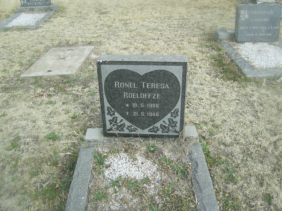 ROELOFFZE Ronel Teresa 1966-1966