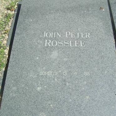 ROSSLEE John Peter  -1985