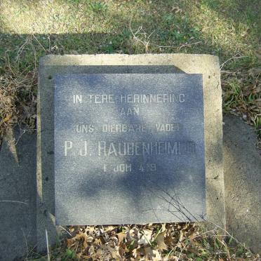 RAUBENHEIMER P.J.
