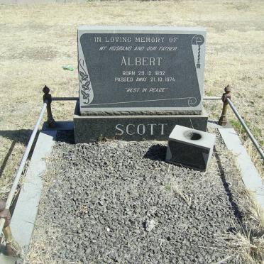 SCOTT Albert 1892-1974