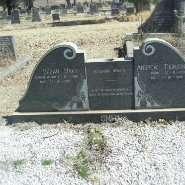 SMITH  Andrew Thomson 1878-1962 &amp; Susan Mary KASSELMAN 188-1962