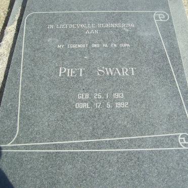 SWART Piet 1913-1992