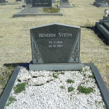 STEYN Hendrik 1906-1997