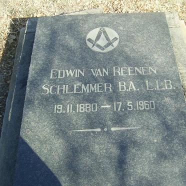 SCHLEMMER Edwin van Reenen 1880-1960