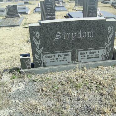 STRYDOM Gerrit Petrus 1911-1975 &amp; Anna Sophia 1913-