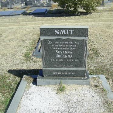 SMIT Susanna Johanna 1924-1981
