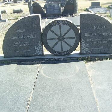 TONKIN Petrus Johannes 1897-1971 &amp; Helena Petronella LAUBSCHER 1908-1980