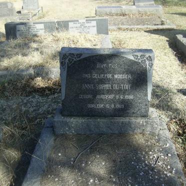 TOIT Anna Sophia, du nee BURGERS 1886-1969