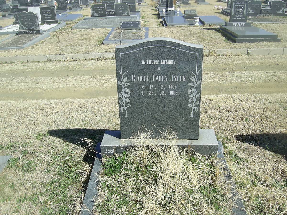 TYLER George 1905-1998