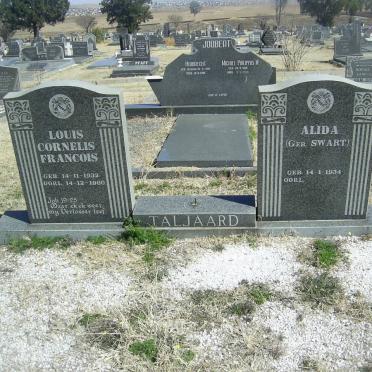 TALJAARD Louis Cornelis Francois 1932-1980 &amp; Alida SWART 1934-