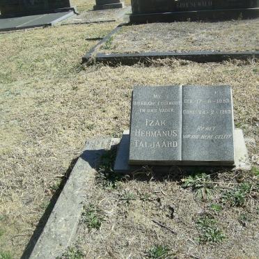 TALJAARD Izak Hermanus 1893-1969