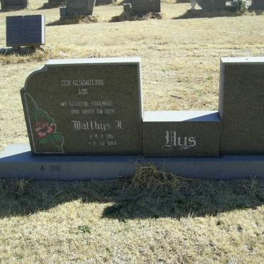 UYS Matthys J. 1915-1994