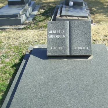 VOORMOLEN Albertus 1903-1970