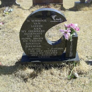 VUUREN Ignatius Jeremiah, Jansen van 1950-1999