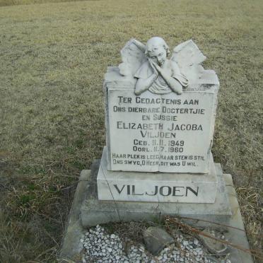 VILJOEN Elizabeth Jacoba 1949-1960