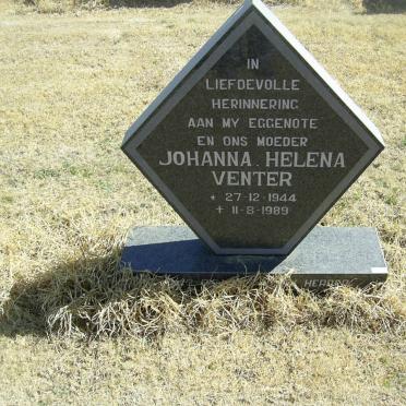 VENTER Johanna Helena 1944-1989