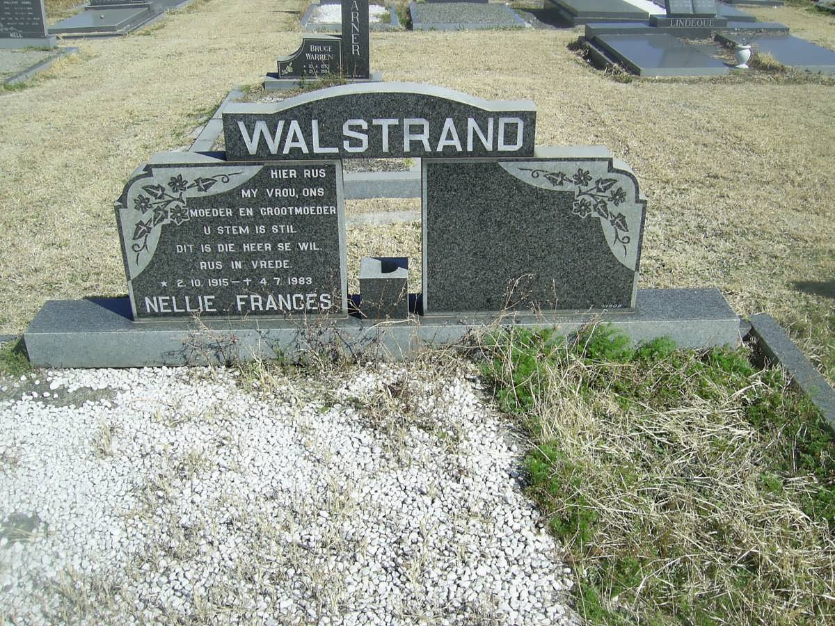 WALSTRAND Nellie Frances 1915-1983