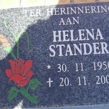 STANDER Helena 1950-2005