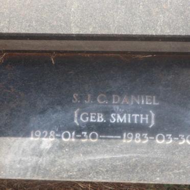 DANIEL S.J.C. nee SMITH 1928-1983