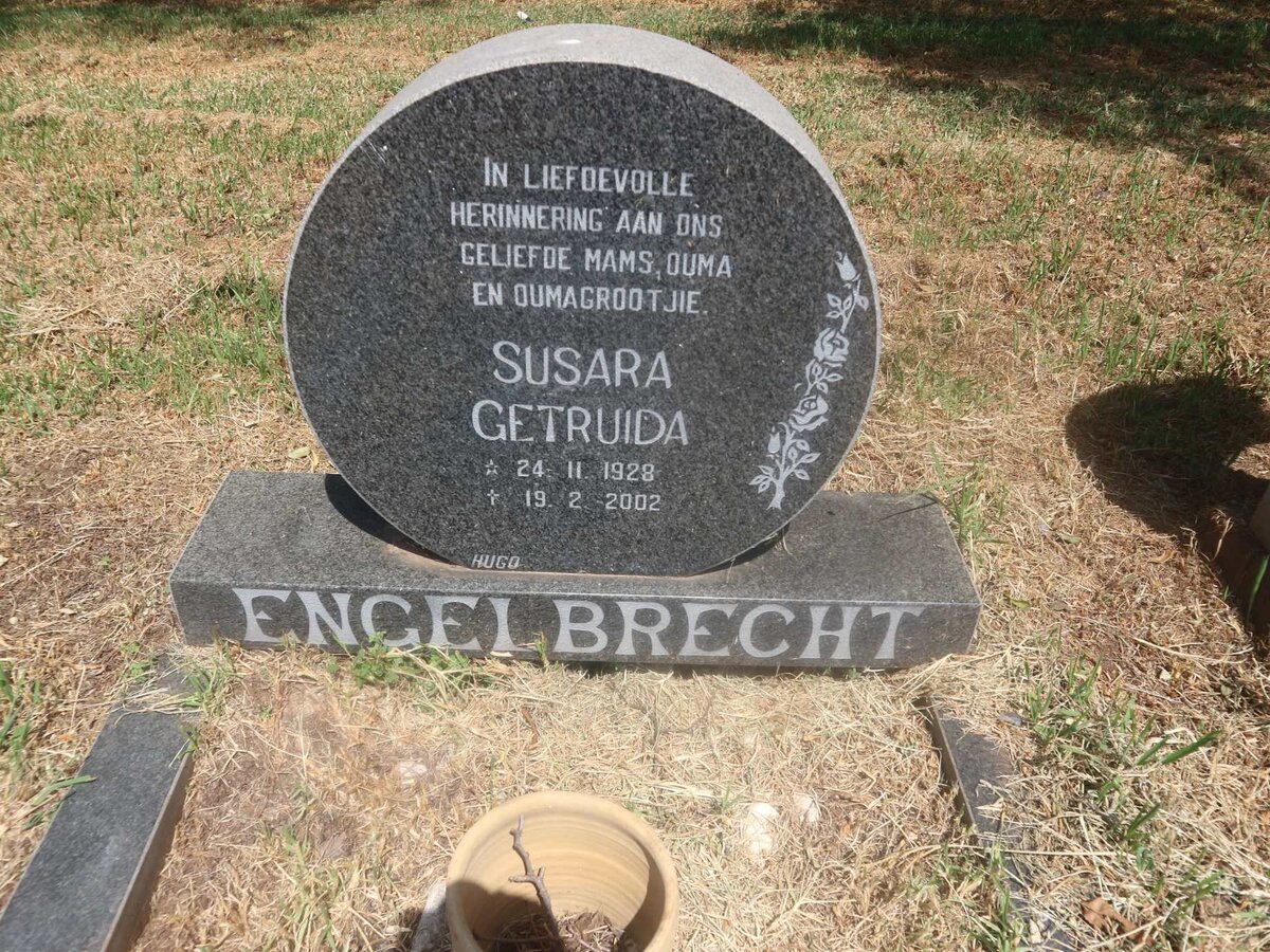 ENGELBRECHT Susara Gertruida 1928-2002
